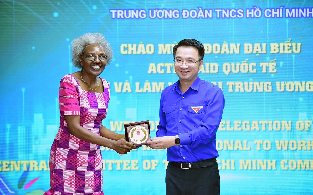 Thúc đẩy hợp tác giữa T.Ư Đoàn, các tổ chức thanh niên Việt Nam và ActionAid